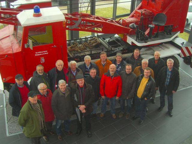 Die Jedermänner zu Besuch bei der Berufsfeuerwehr Mühlheim am 16.02.2013